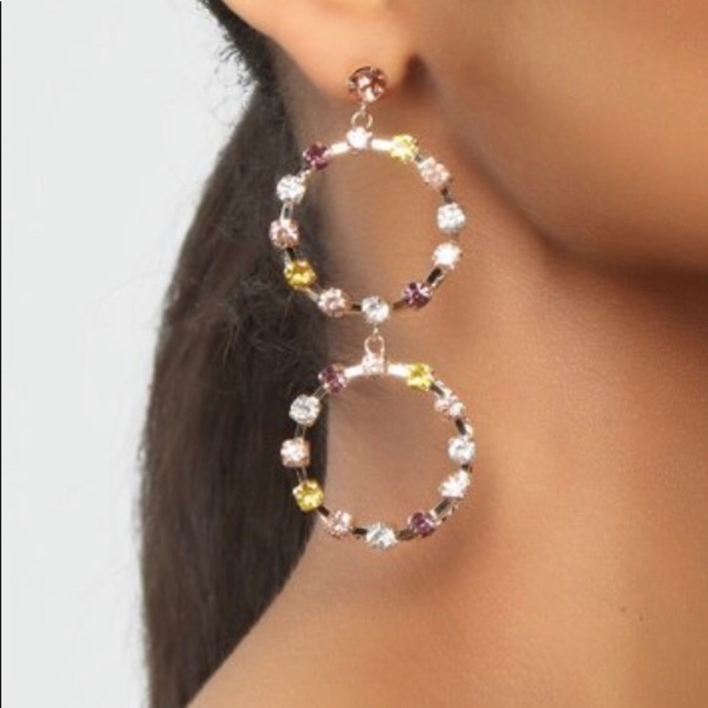 All around the world earrings